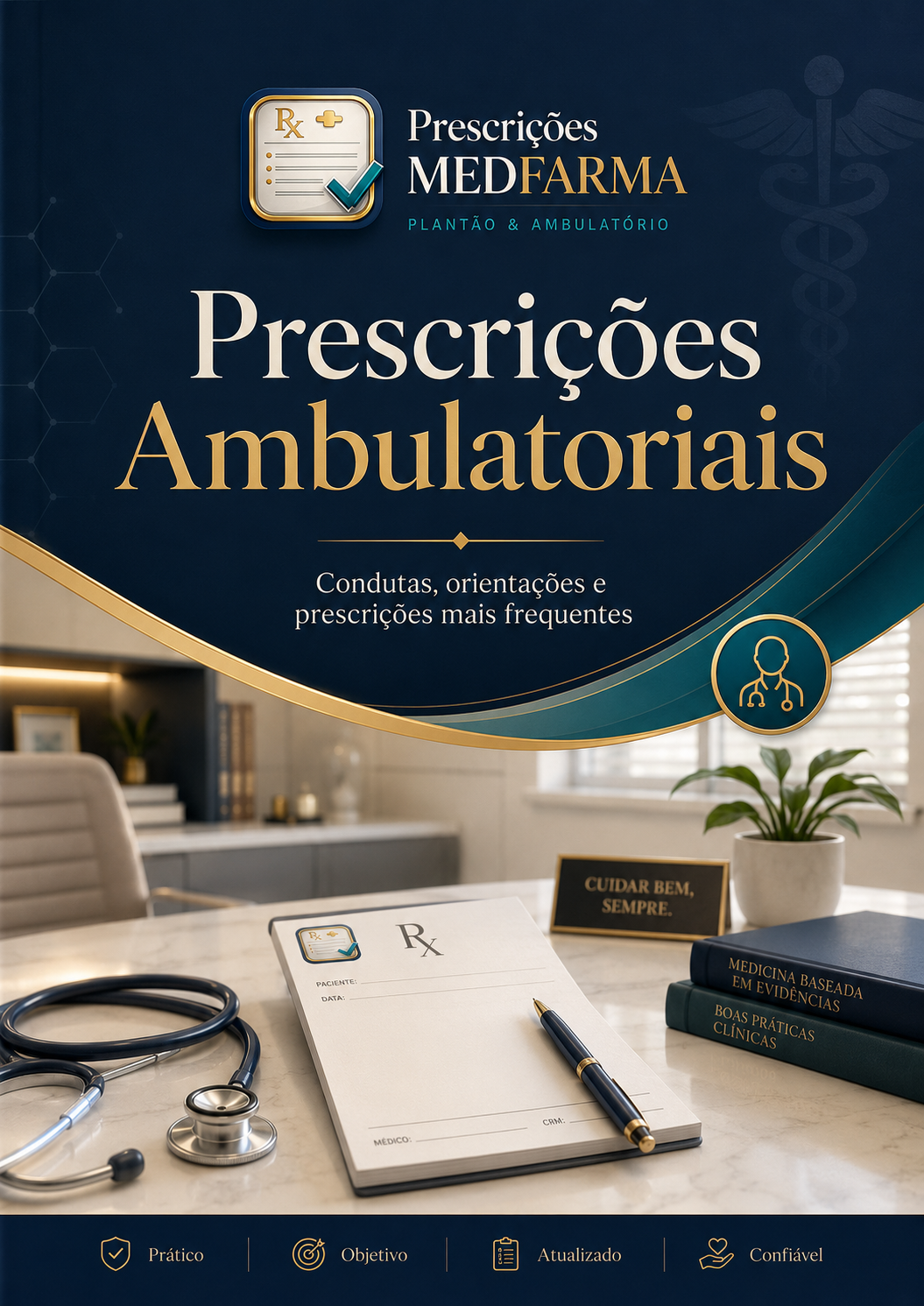 Capa do material Prescrições Ambulatoriais MedFarma